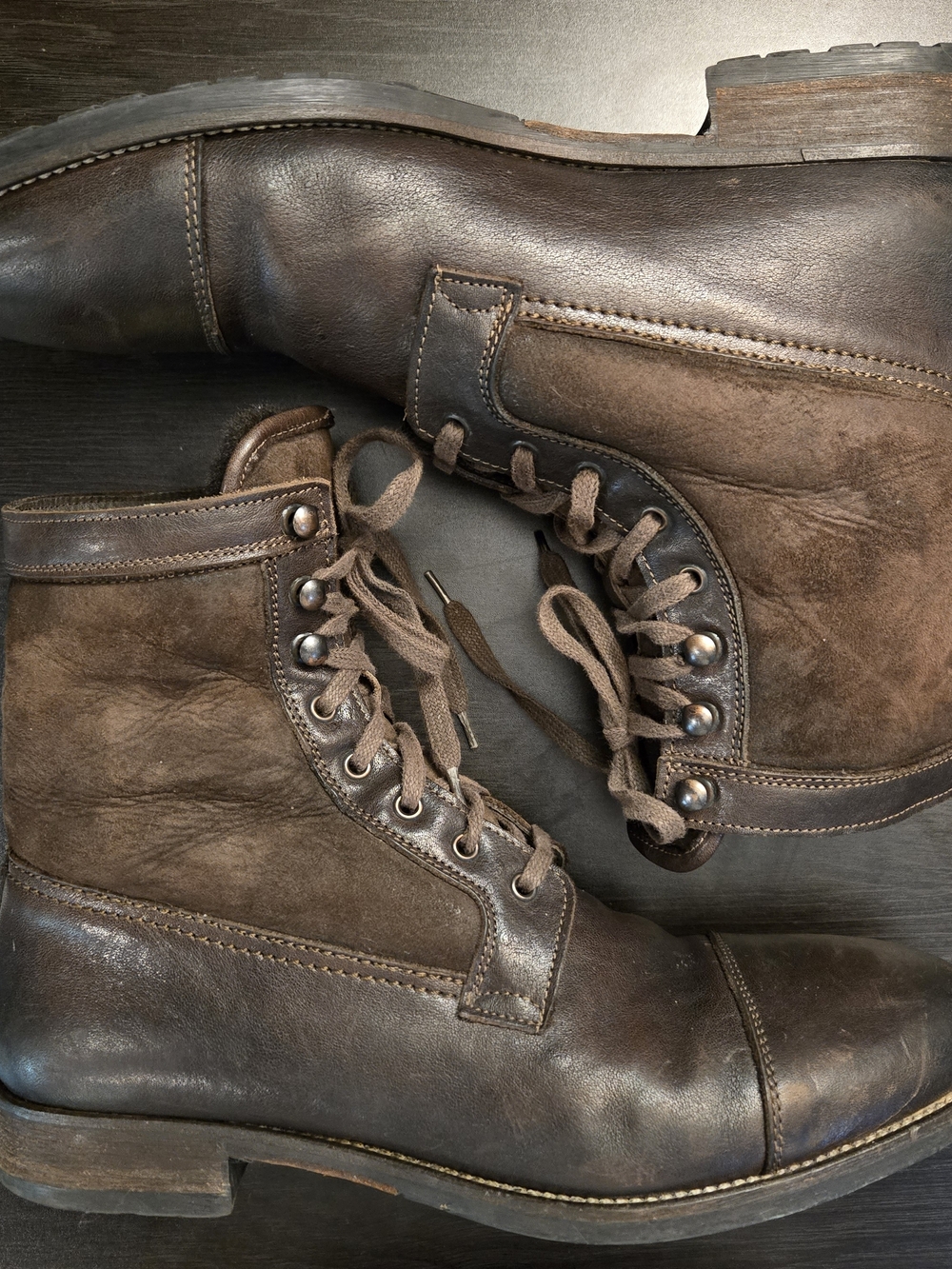 To Boot New York Men's Camden Lace-Up Boot Size 9
